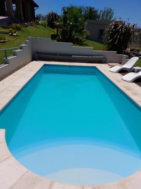Pool view, sunbed