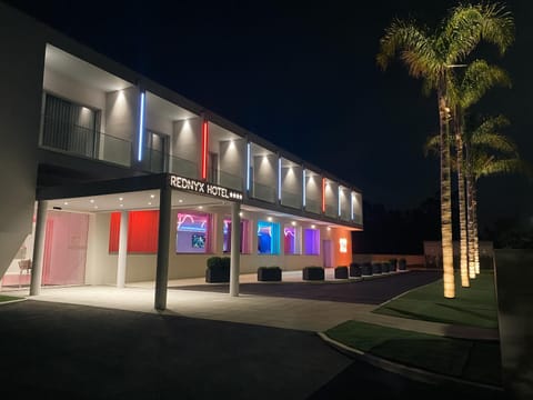 Property building, Off site, Night