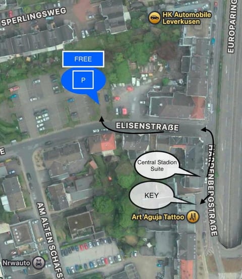 Central Stadion Suite nähe Köln Bayer Stadion Apartment in Leverkusen