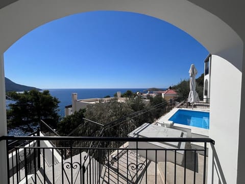 Patio, Day, Balcony/Terrace, Pool view, Sea view, Swimming pool