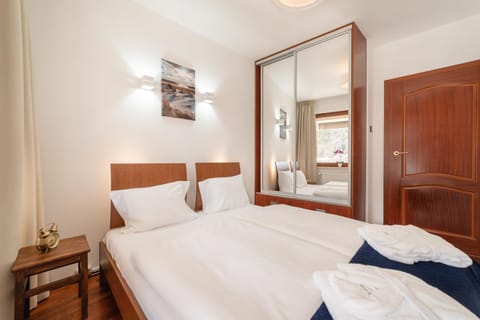 Bed, Photo of the whole room, Bedroom, towels, wardrobe