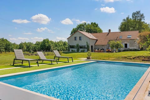 Property building, Living room, Swimming pool