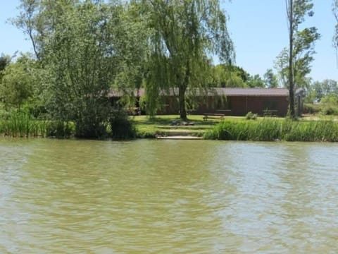 Property building, Natural landscape, Lake view