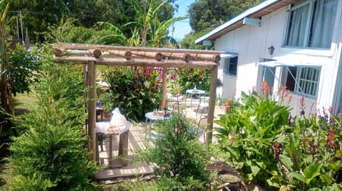 Property building, Patio, Garden, Garden view