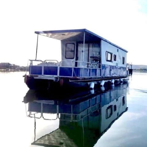 The Little Mermaid Knysna houseboat Docked boat in Knysna