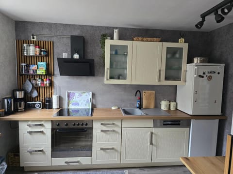 Communal kitchen, stove, kitchen
