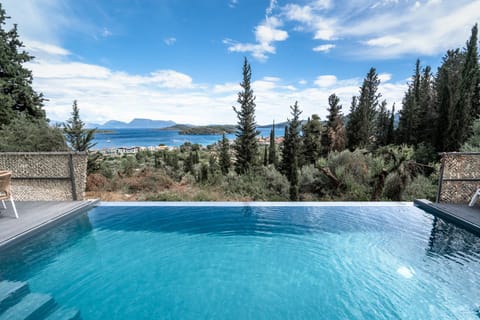 Pool view, Sea view, Swimming pool