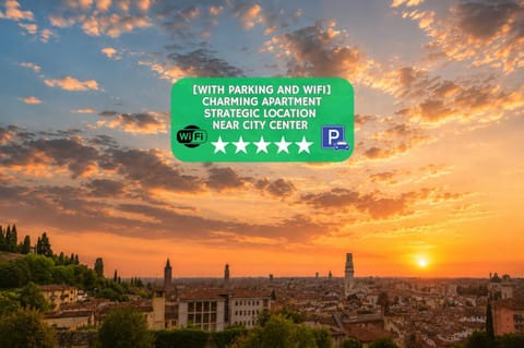 Natural landscape, Text overlay, City view, Sunset