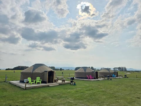 Rainbow's End Yurts Luxury tent in Scotland