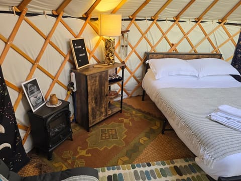Rainbow's End Yurts Luxury tent in Scotland