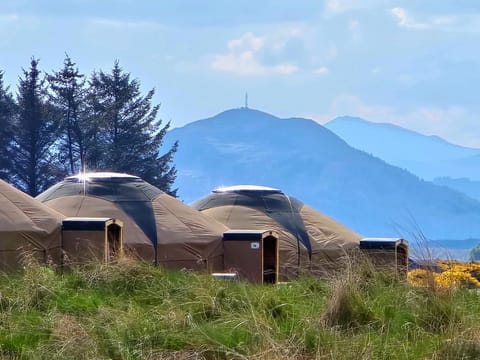 Rainbow's End Yurts Luxury tent in Scotland
