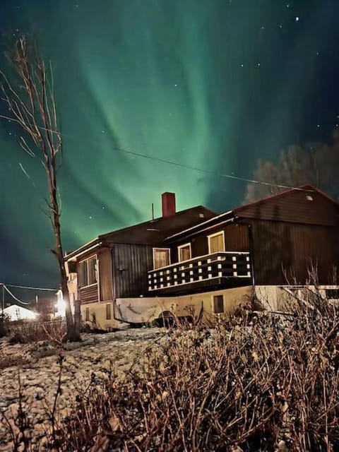 Property building, Night, Natural landscape, Winter