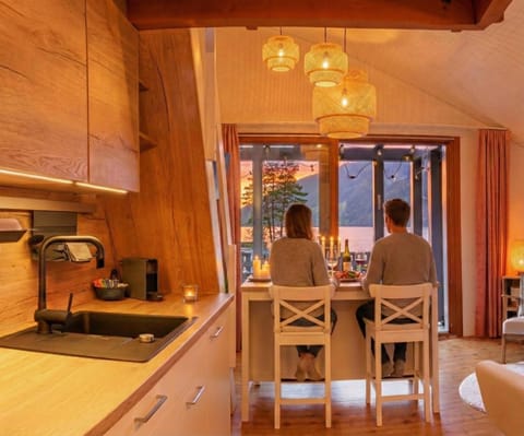 People, Natural landscape, Coffee/tea facilities, Kitchen or kitchenette, Living room, Dining area