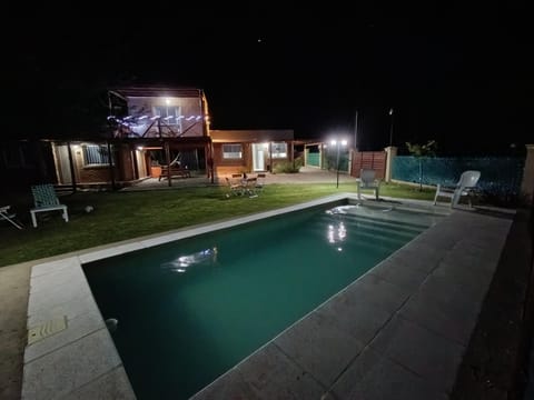 Property building, Night, Pool view, Swimming pool, Swimming pool