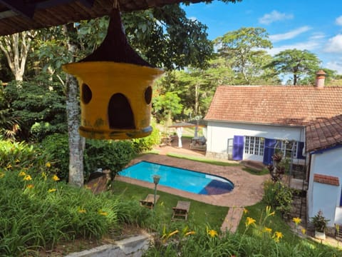 Property building, Garden view, Swimming pool, sunbed