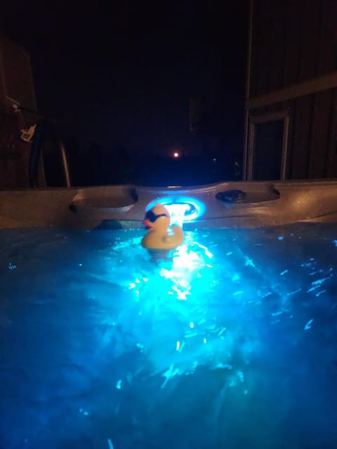 Night, Hot Tub