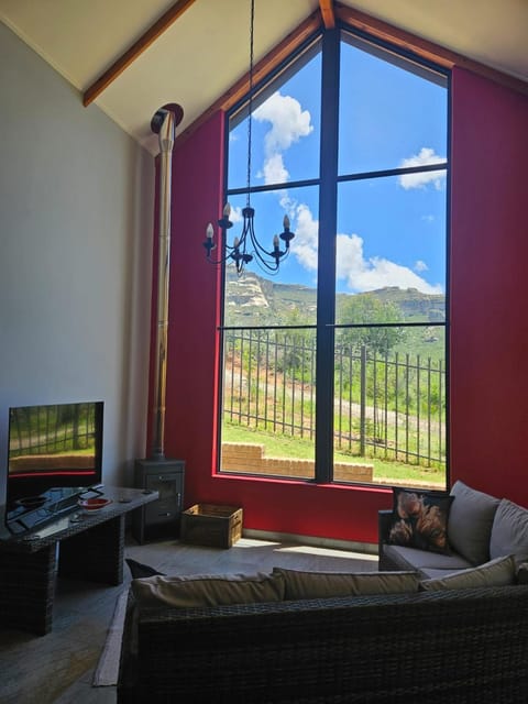 Living room, Mountain view