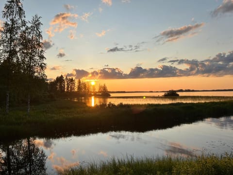 Natural landscape, Summer, Fishing, Lake view