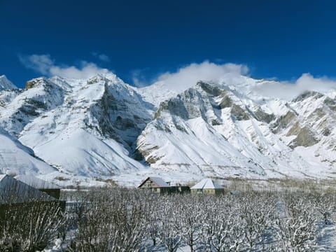 Nearby landmark, Day, Natural landscape, Winter, Mountain view