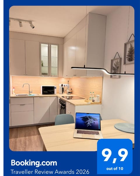 Kitchen or kitchenette, Seating area, Logo/Certificate/Sign, stove, kitchen