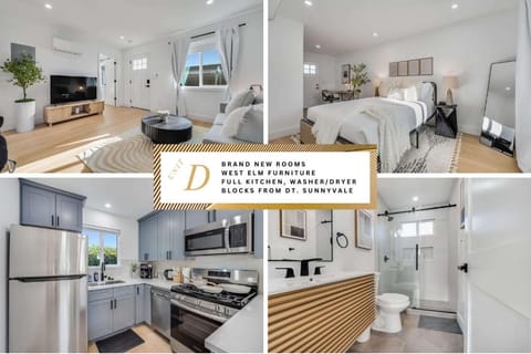 Brand New Apt w Parking Blocks from Downtown- D House in Sunnyvale