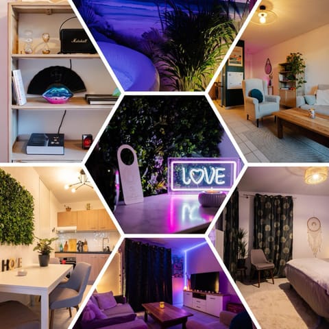 Communal lounge/ TV room, Bed, Living room, Seating area, Bedroom