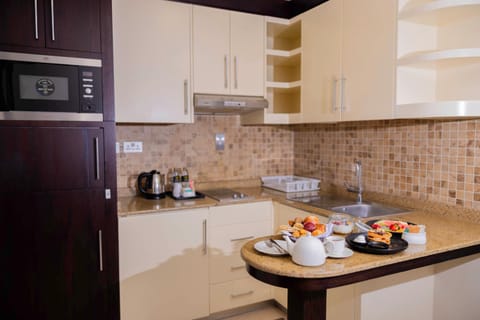 Kitchen or kitchenette, kitchen