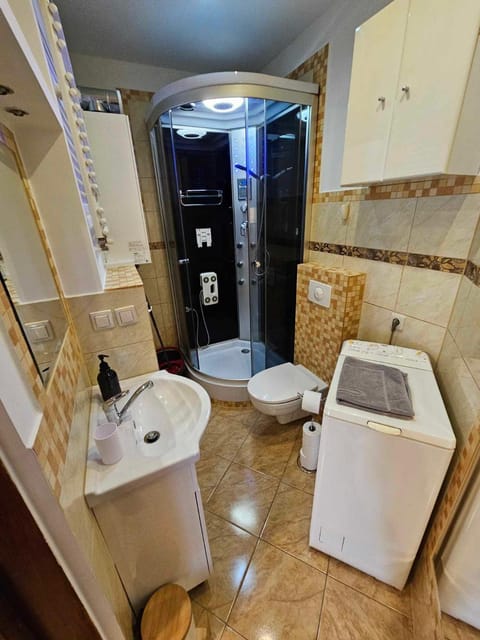 Shower, Toilet, Bathroom, towels