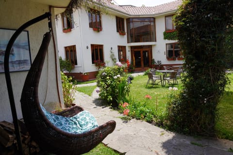 Property building, Patio, Garden, Garden view