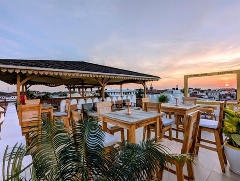 Restaurant/places to eat, Day, Natural landscape, View (from property/room), Sea view