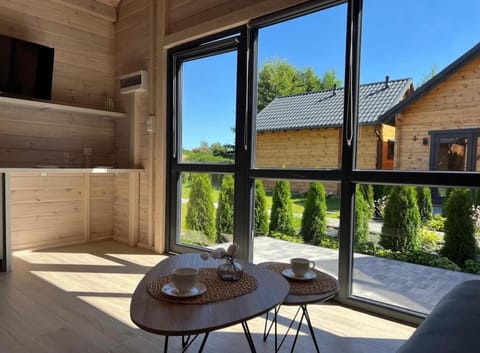 MOJA DEBINA LUX 1, domek z pokojem dziennym, jedną sypialnią i antresolą, blisko plaży House in Pomeranian Voivodeship