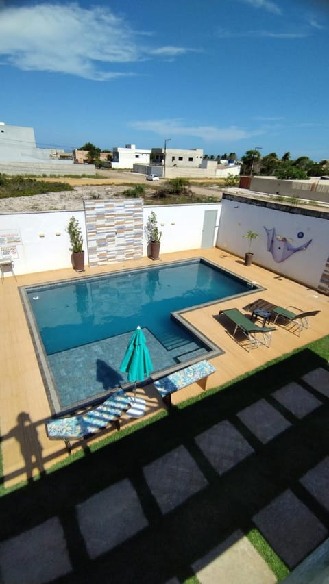 Pool view, Swimming pool, sunbed