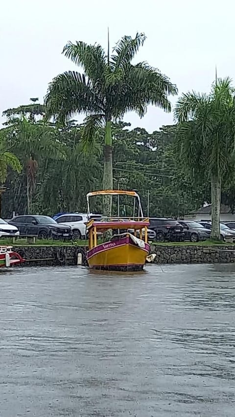 Barco Sorriso Paraty Docked boat in Paraty