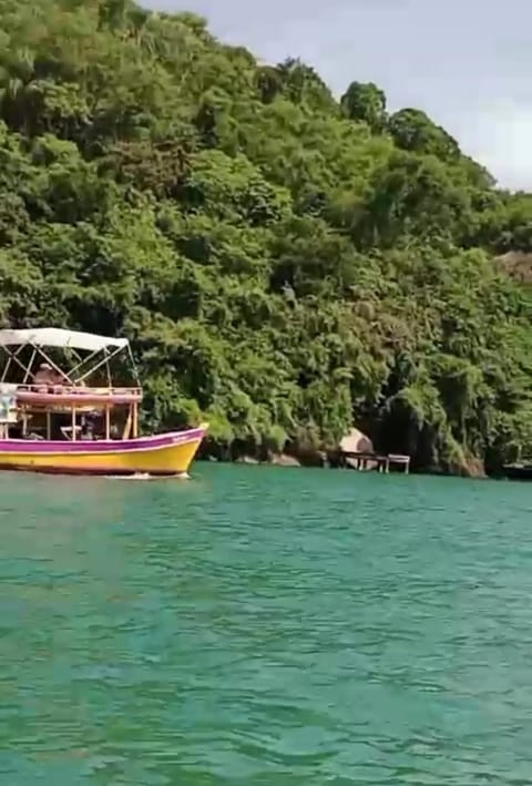 Barco Sorriso Paraty Docked boat in Paraty