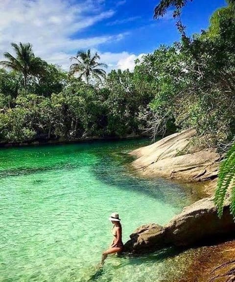 Barco Sorriso Paraty Docked boat in Paraty