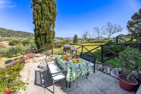 Patio, Day, Dining area, Garden view