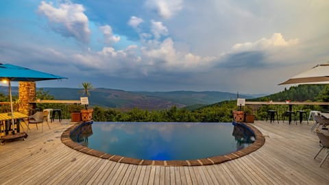 Natural landscape, Balcony/Terrace, Mountain view, Swimming pool