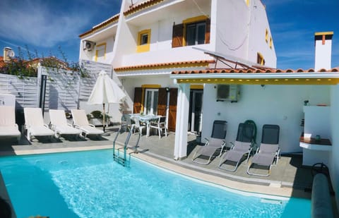 Patio, Natural landscape, View (from property/room), Pool view, Swimming pool, sunbed