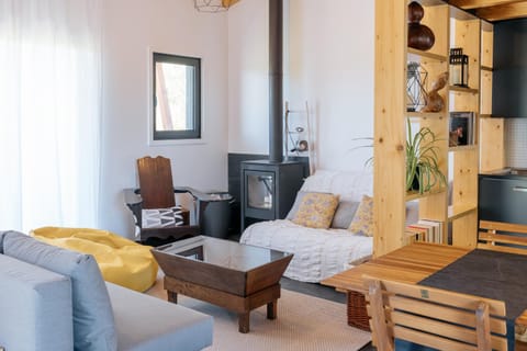 Living room, heating