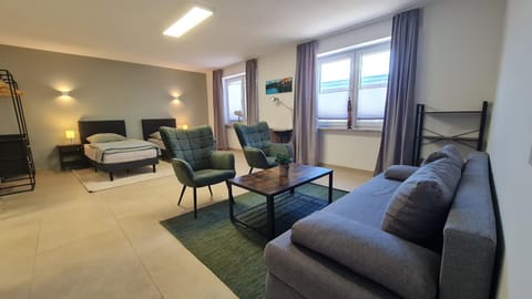 Living room, Bedroom
