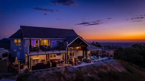 Property building, Sunset