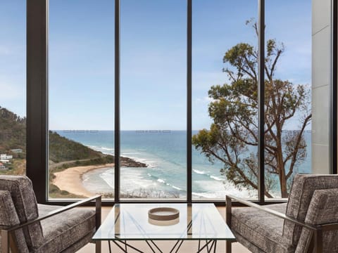 Natural landscape, View (from property/room), Seating area, Beach, Sea view