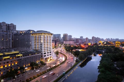 Property building, Night, Neighbourhood, City view, River view