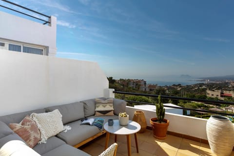 Patio, Day, View (from property/room), Balcony/Terrace, Sea view