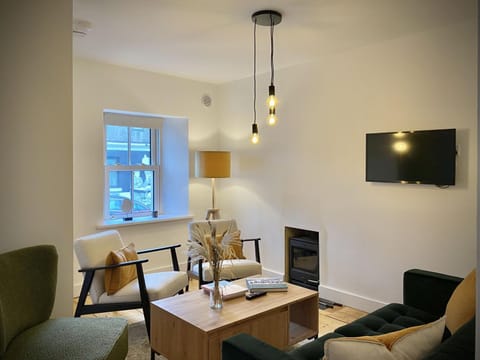 Communal lounge/ TV room, TV and multimedia, Seating area, fireplace