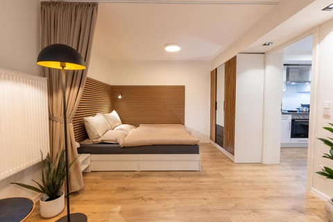 Bed, Living room, Photo of the whole room, Bedroom