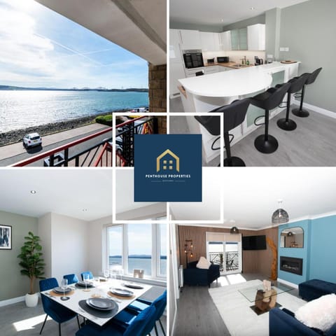 Penthouse River View near Edinburgh Apartment in Scotland