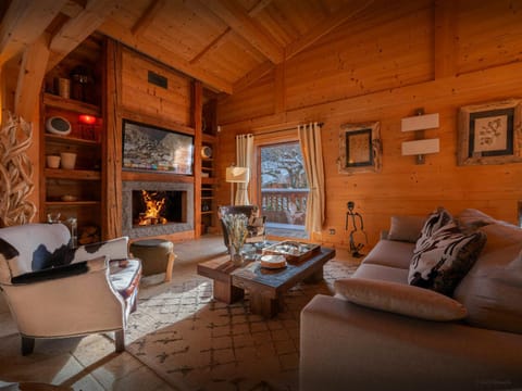 Winter, Living room, Seating area