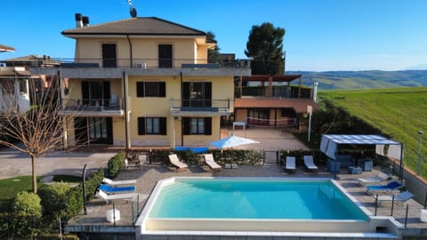 Property building, Pool view, Swimming pool