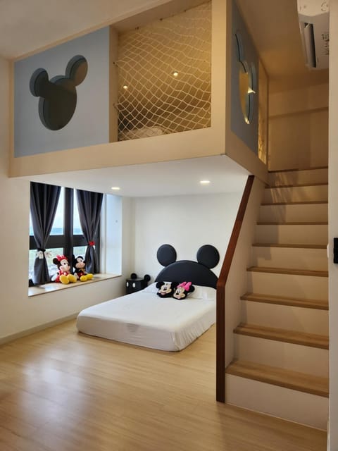 Bed, Bedroom, children, air conditioner
